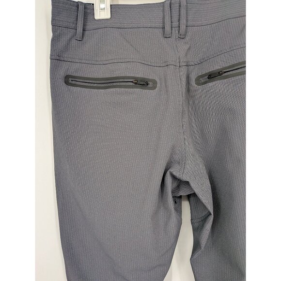 Lululemon Commute Trouser Pants Men Size 36 X 32 Pinstriped Vented Golf Office - Picture 12 of 14